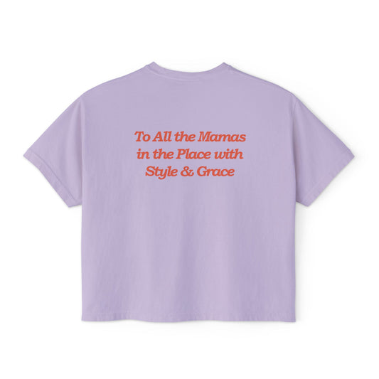 Mamas with Style & Grace Crop Tee